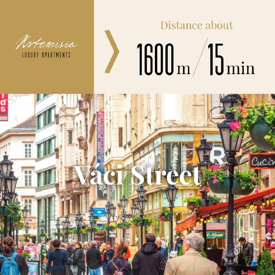 Artemisia Luxury Apartments Skyflat Будапеща Екстериор снимка