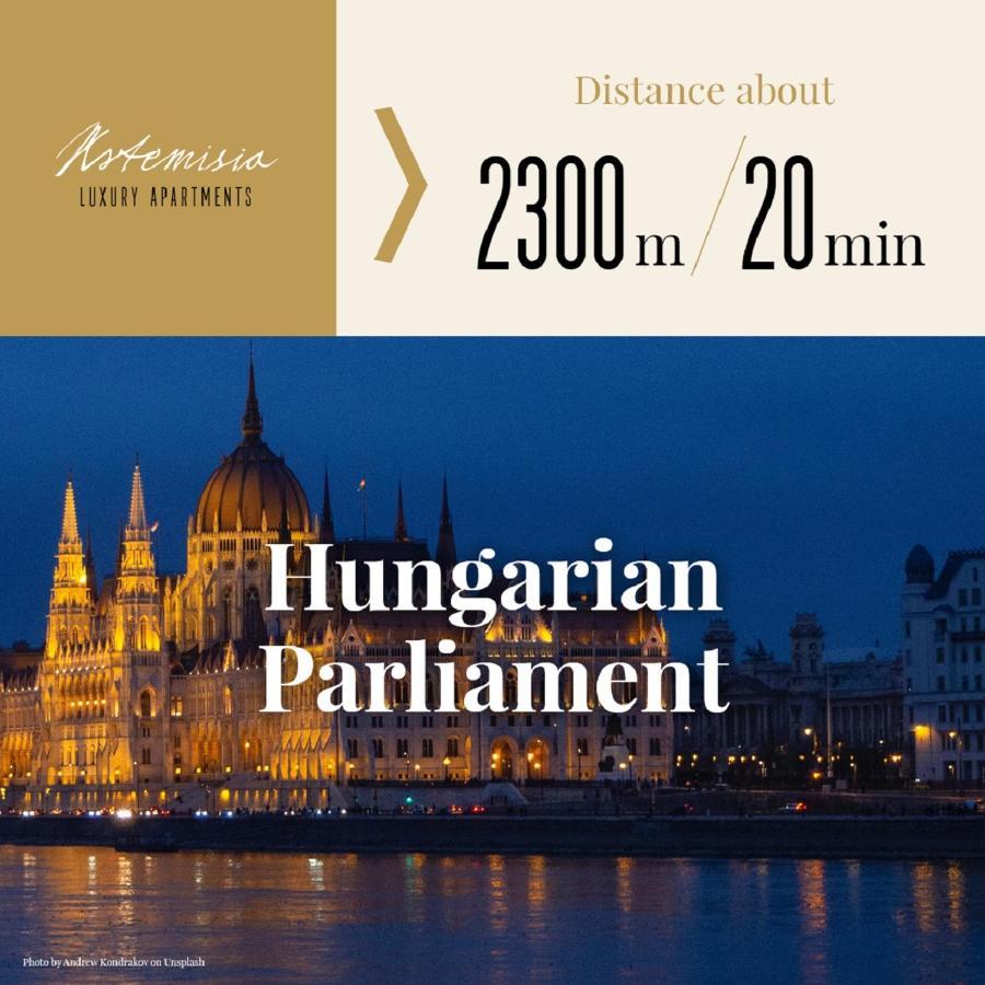 Artemisia Luxury Apartments Skyflat Будапеща Екстериор снимка
