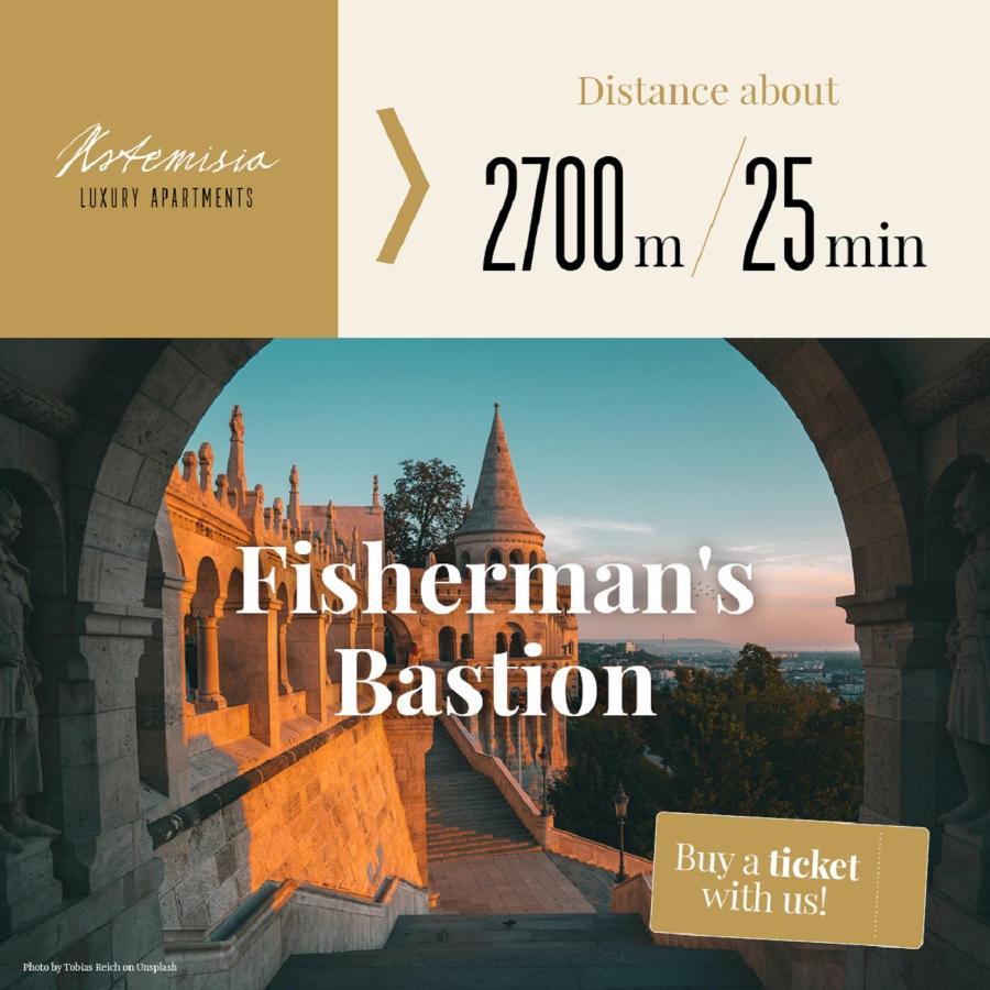 Artemisia Luxury Apartments Skyflat Будапеща Екстериор снимка