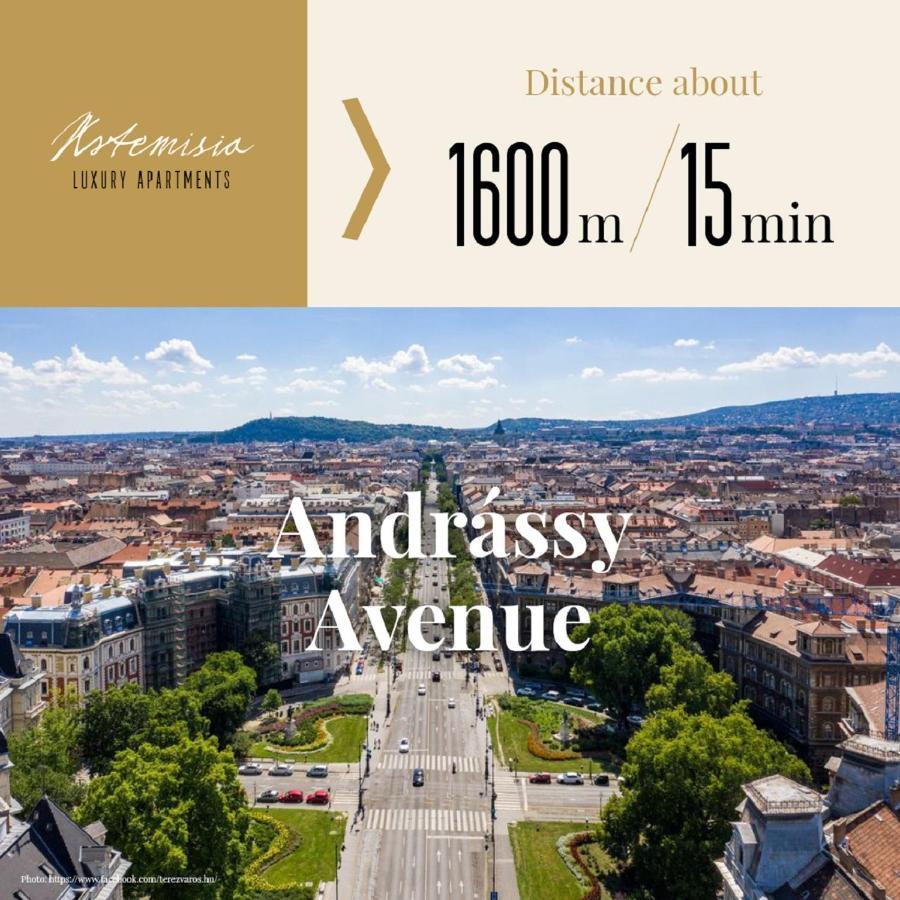 Artemisia Luxury Apartments Skyflat Будапеща Екстериор снимка