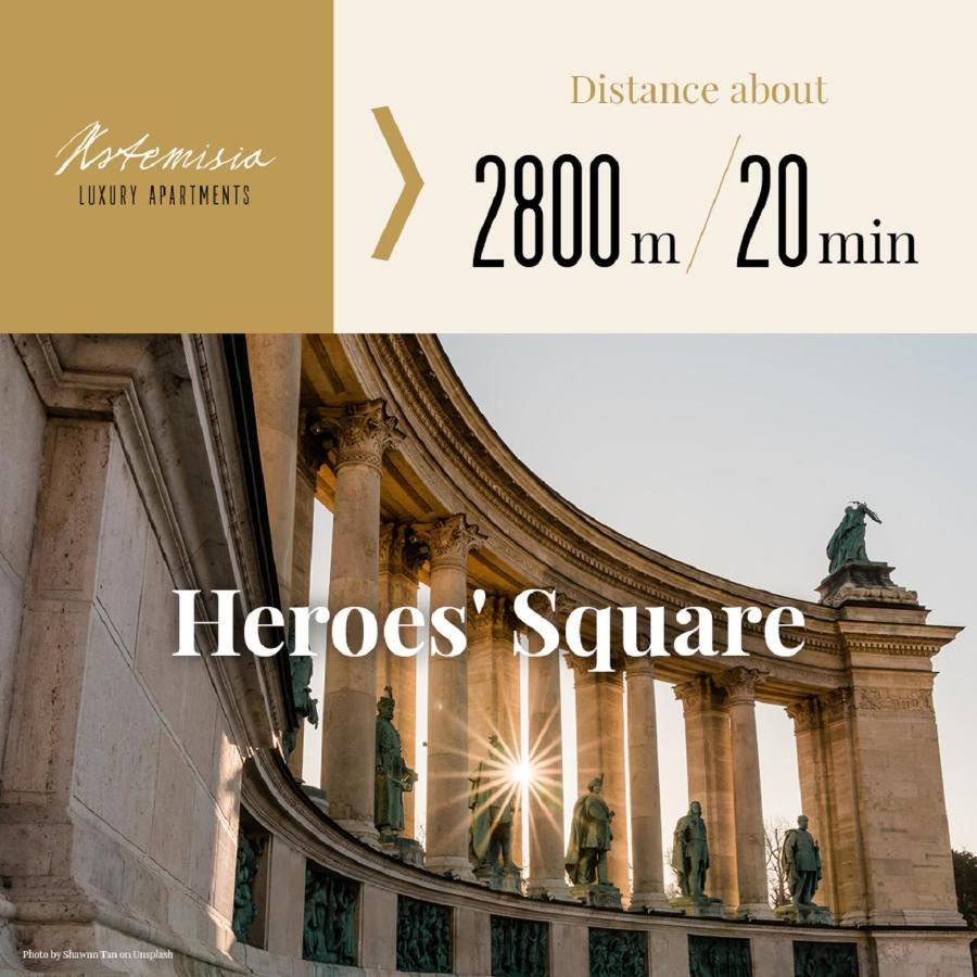 Artemisia Luxury Apartments Skyflat Будапеща Екстериор снимка