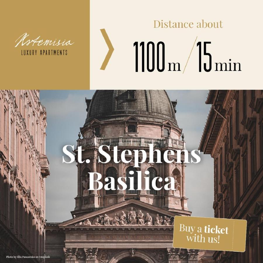 Artemisia Luxury Apartments Skyflat Будапеща Екстериор снимка