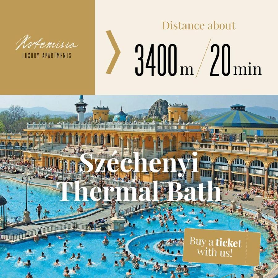 Artemisia Luxury Apartments Skyflat Будапеща Екстериор снимка