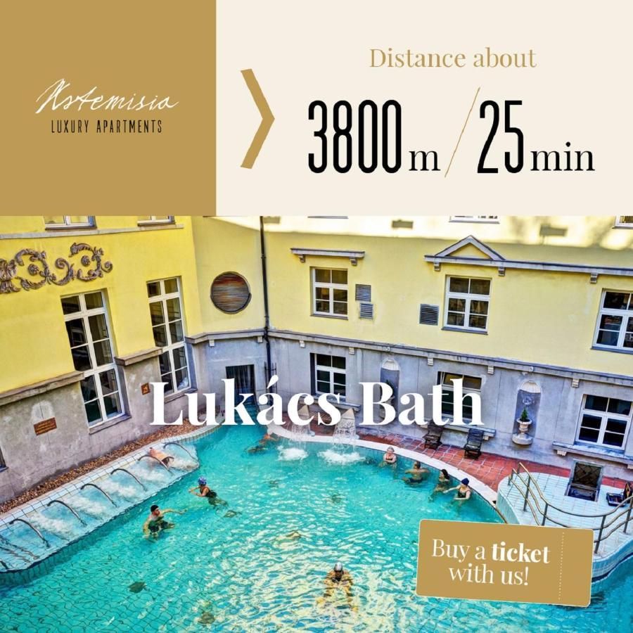 Artemisia Luxury Apartments Skyflat Будапеща Екстериор снимка